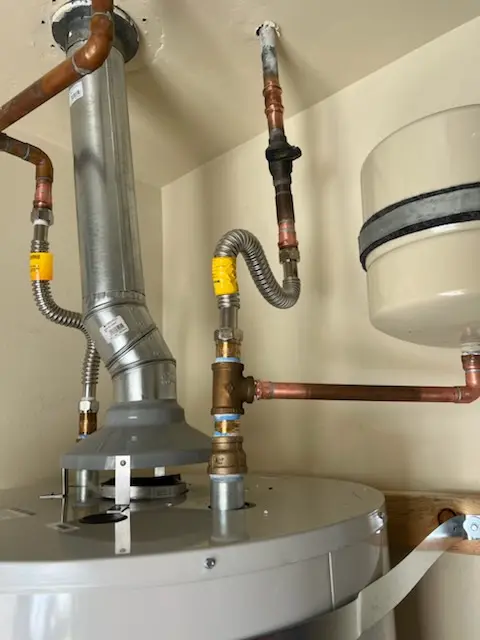 Water heater installation and plumbing repair in Tysons