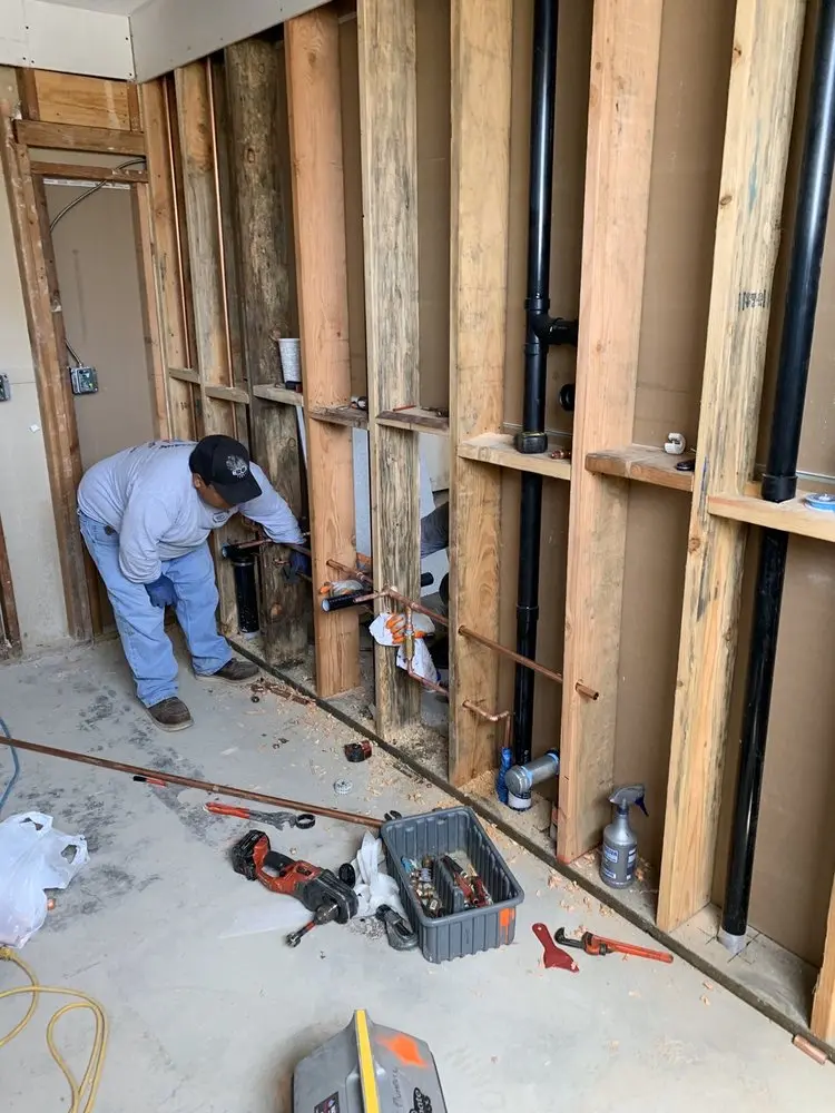 Commercial rough-in plumbing for Commercial Plumbing in Tysons